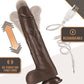 Dr Skin Dr Murphy Consolador de 8 pulgadas que empuja el chocolate