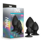 Kit de tapón anal de silicona platino negro