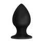 Kit de tapón anal de silicona platino negro
