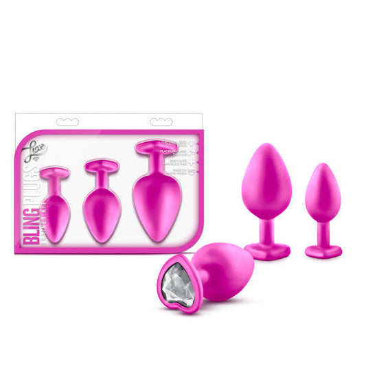 Kit de entrenamiento anal Pink Diamond Delight