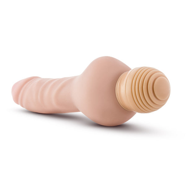 X5 Plus Mr Right Now Consolador Vibrador Beige