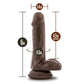 Dr Skin Silicona Dr Daniel 6in Consolador Chocolate