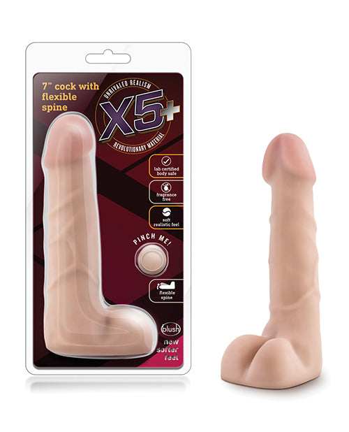 Polla X5 de 7 pulgadas con columna vertebral flexible