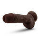 Dr Skin Dr Mason Consolador De 9 Pulgadas Con Succión Chocolate