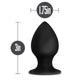 Anal Stout Plug Medium Black