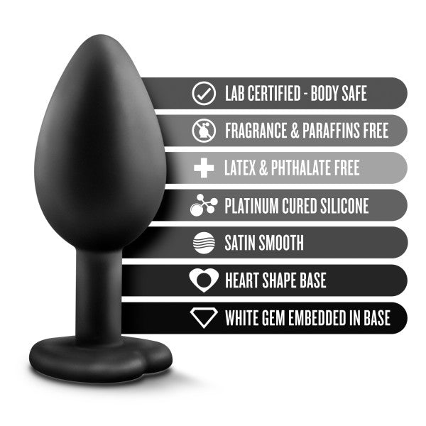 Temptasia Bling Plug Pequeño Negro