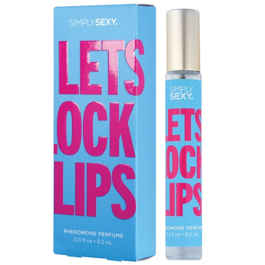 El perfume de feromonas Simply Sexy permite bloquear los labios, 0,3 onzas líquidas 