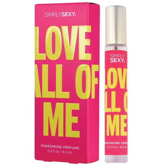Perfume de feromonas Simply Sexy Love All Of Me .3 onzas líquidas