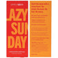 Perfume de feromonas Simply Sexy Lazy Sunday .3 onzas líquidas