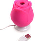 Gossip Rose 10x Silicone Clit Suction Stimulator Magenta