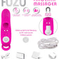 Vibrador para dedos activado por piel Fuzu Sensa Rosa