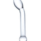Glas 8 Slimline G Spot Glass Dildo "