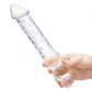 Consolador Glas De Doble Extremo De 12 Pulgadas Con Cuentas Anales