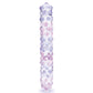 Glas 9 Consolador Nubby Rosa Púrpura "
