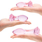 Thee Rosebud Butt Glass Plug Set