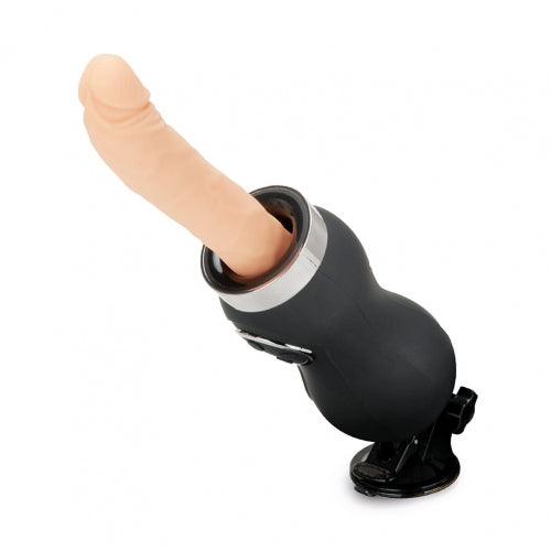 Máquina sexual compacta de empuje Lux Fetish con control remoto