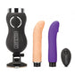 Máquina sexual compacta de empuje Lux Fetish con control remoto