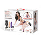 Máquina sexual compacta de empuje Lux Fetish con control remoto