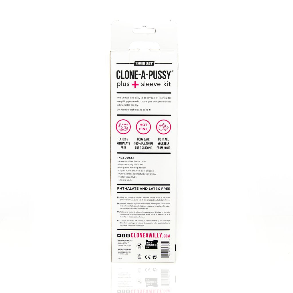 Kit Clone A Pussy + Funda Rosa intenso