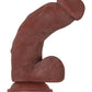 Real Supple Poseable Girthy 8.5 In Dark