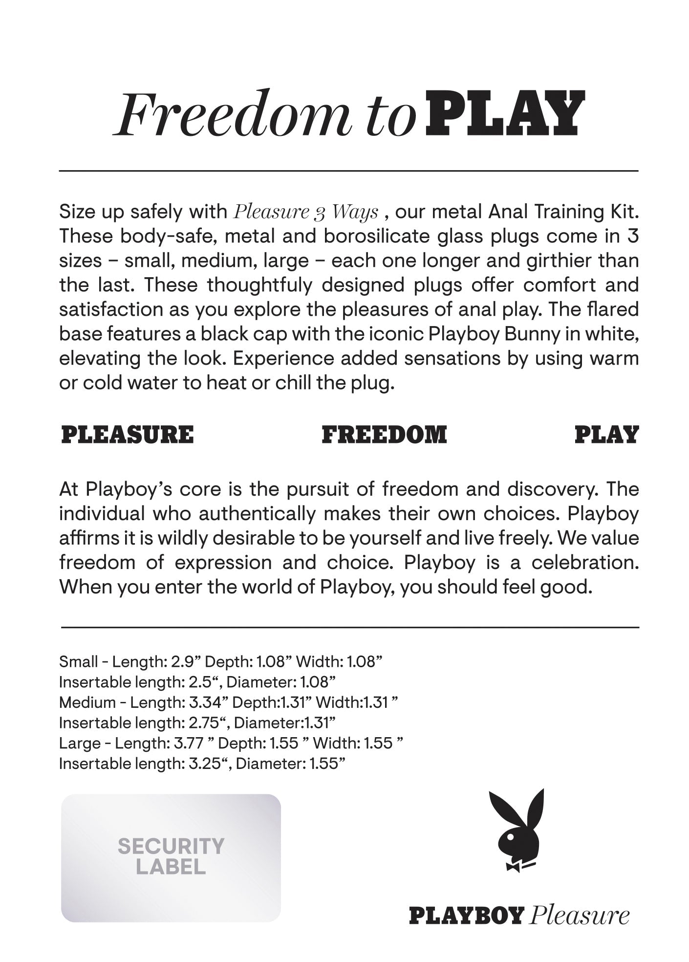 Playboy Pleasure Set