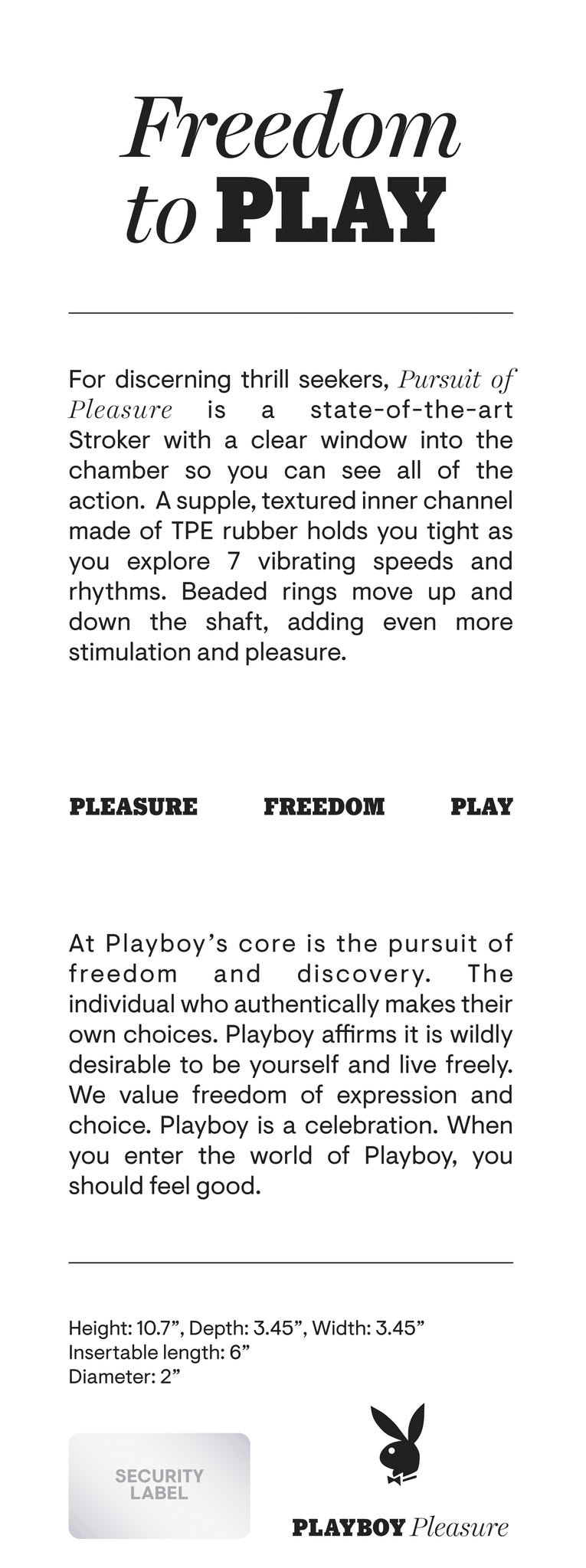 playboy búsqueda del placer
