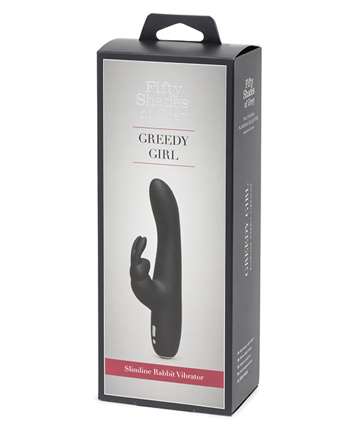 Cincuenta Sombras De Grey Greedy Girl Vibrador Conejo Slimline Recargable