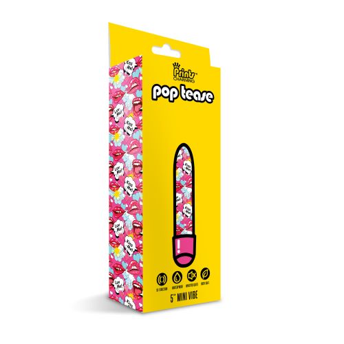 Imprime Charming Pop Tease 5in Mini Vibe Kiss Me Pink