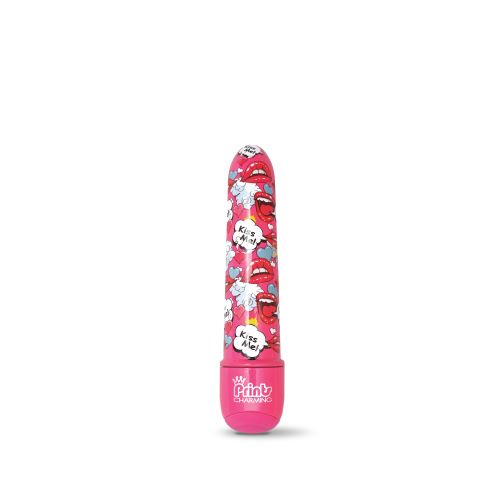 Imprime Charming Pop Tease 5in Mini Vibe Kiss Me Pink