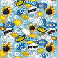 Imprime Charming Pop Tease 5in Mini Vibe Bang Azul