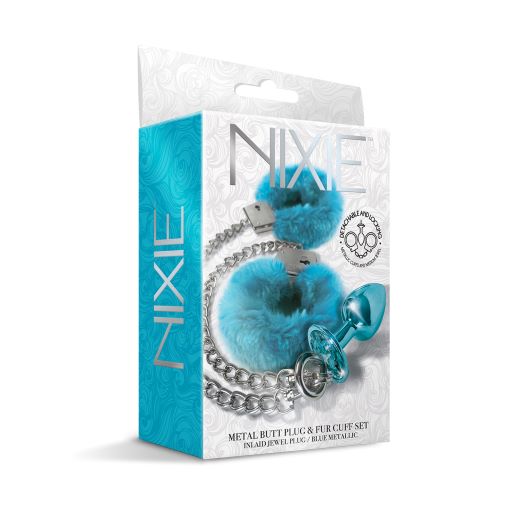 Conjunto de tapón y puño azul Thee
