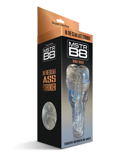 Mstr B8 en el culo claro Stroker