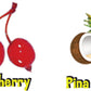 Caja de 4 pinturas corporales comestibles