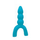 Tongue Star Thrill Seeker Vibrador Tongue Con Costillas De Placer Azul