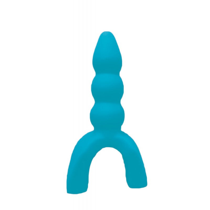Tongue Star Thrill Seeker Vibrador Tongue Con Costillas De Placer Azul