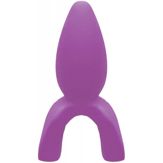 Tongue Star Stealth Rider Tongue Vibe W/ Contoured Pleasure Tip Purple
