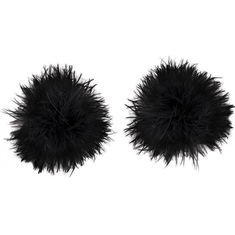 Nipplicious Furball Pasties Negro
