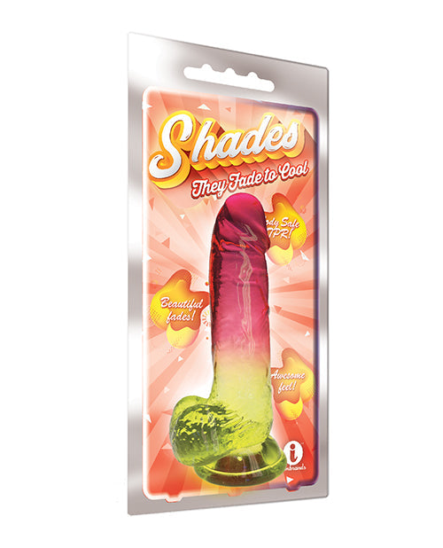 Shades 8in Jelly Gradient Dong Rosa/amarillo