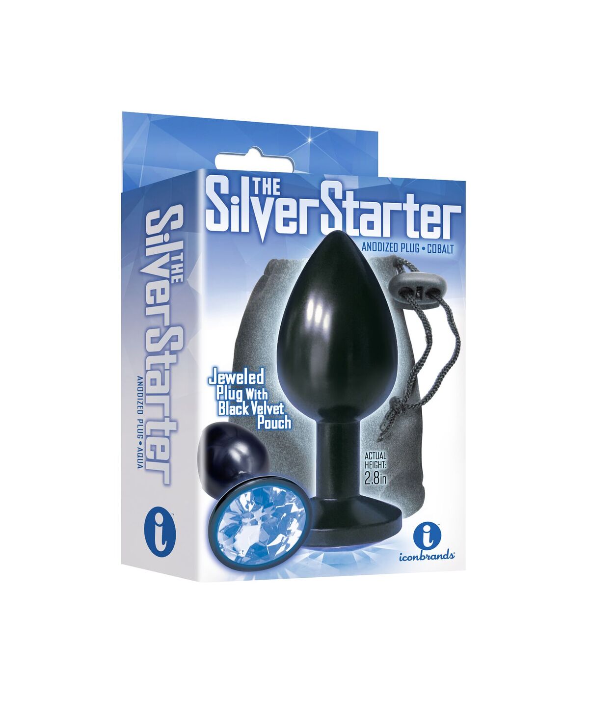 Cobalt Crystal Starter Steel Plug