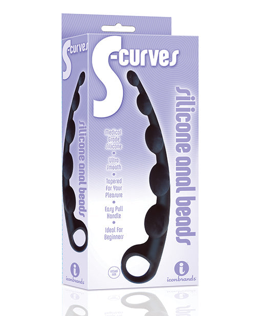 Cuentas anales de silicona The 9's S Curves
