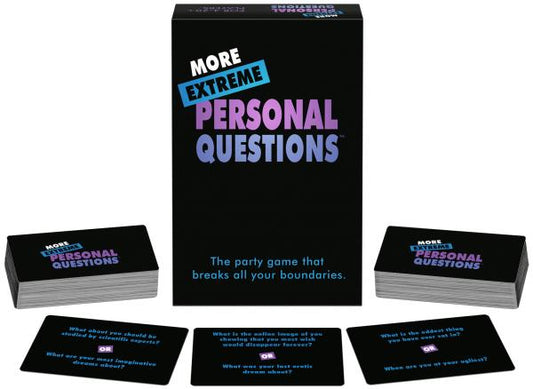 Juego de cartas con preguntas personales más extremas