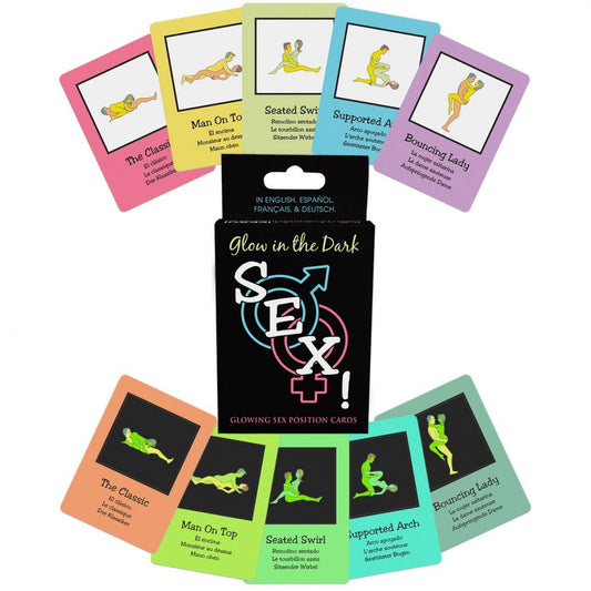 ¡Sexo que brilla en la oscuridad! Tarjetas