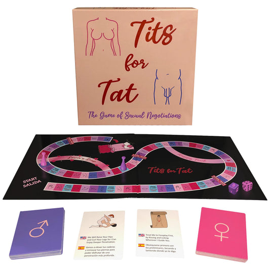 Juego de mesa de tetas para tatuajes
