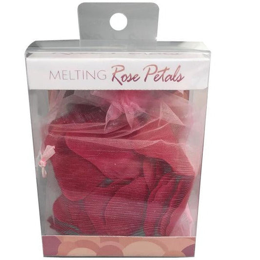 Pétalos de rosa derritiéndose