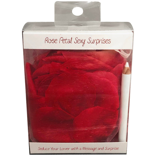 Sorpresas sexys con pétalos de rosa