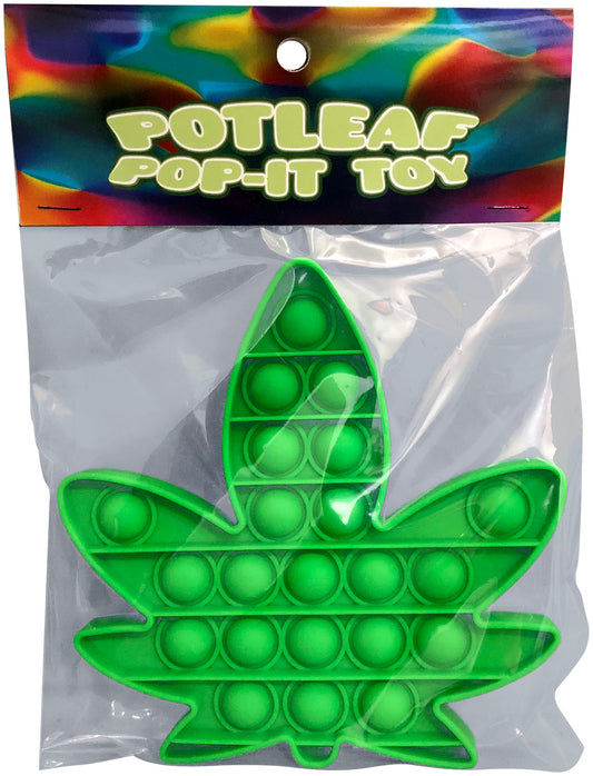 Juguete pop-it de hoja de pote