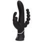 Happy Rabbit Conejo Recargable Triple Curva Negro