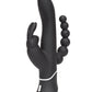 Happy Rabbit Conejo Recargable Triple Curva Negro
