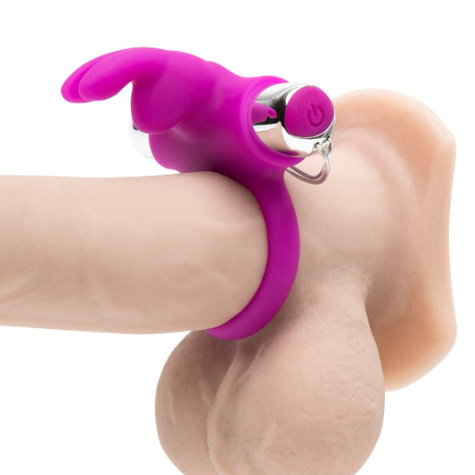 Anillo para el Pene con Control Remoto Happy Rabbit Púrpura