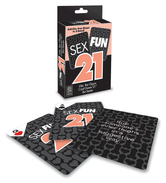Juego de cartas Sex Fun 21